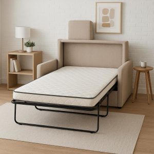 Space-Saving Folding Sofa Bed – Queen Sleeper for Small Spaces